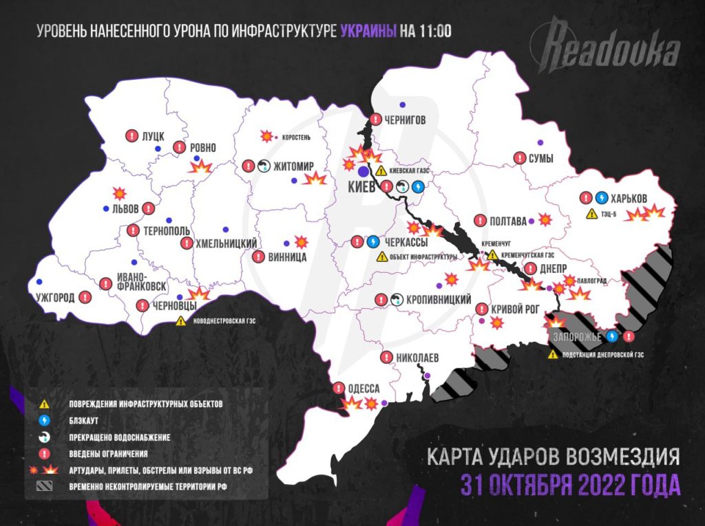 карта ударов 31 10