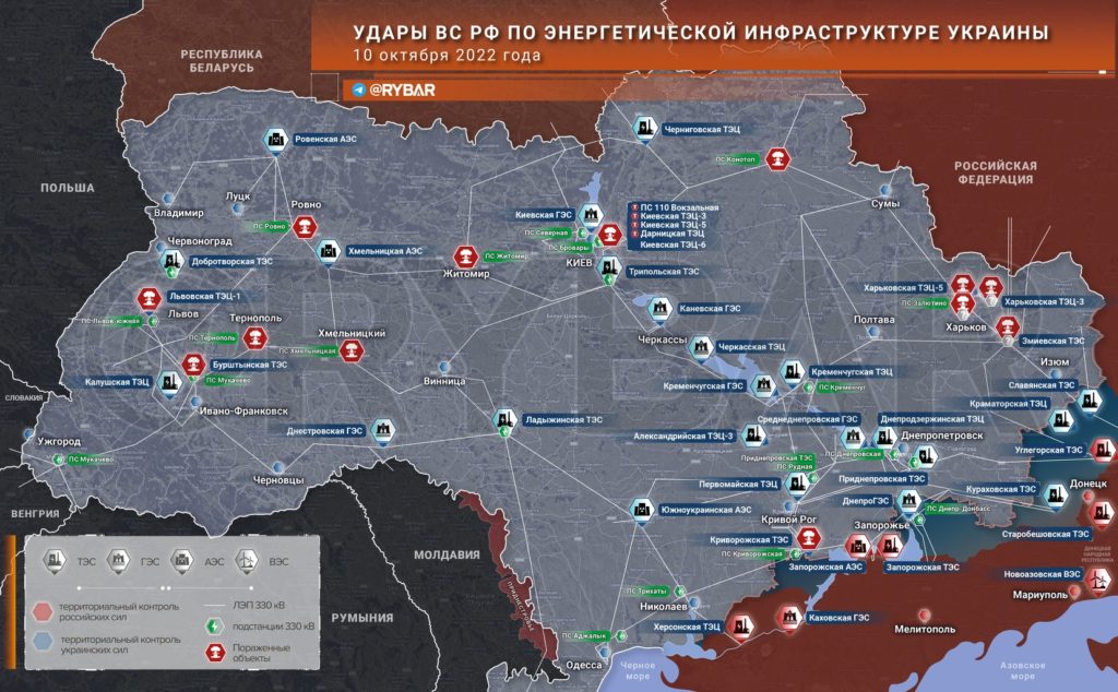 карта взрывов