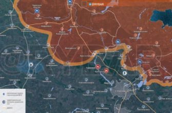 Карта боев и обстановка на Славянско-Барвенковском направлении