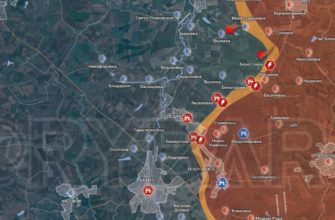 Карта боевых действий и обстановка на Соледарском фронте Украины