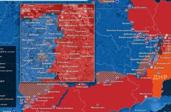 Карта боевых действий на Украине сегодня 13.07.2022