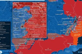 Карта военных действий на Украине сегодня 1.09.2022 в реальном времени